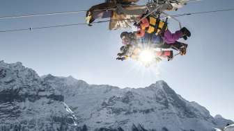 First Glider im Winter