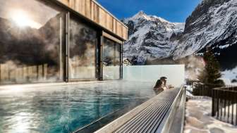 Infinitypool Hotel Spinne Grindelwald