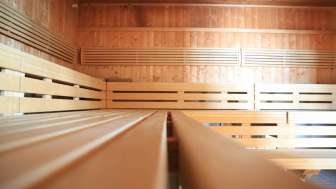 Sauna Oase im Sportzentrum Grindelwald