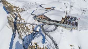 Drohnenbild im Winter