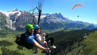 Paragliding Jungfrau - First-Grindelwald