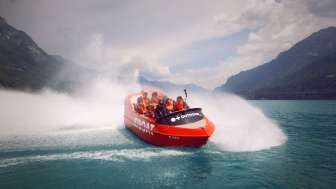 Jetboat auf dem See
