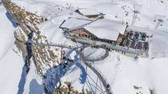 Drohnenbild im Winter