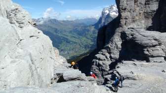 Geführte Tour Klettersteig Eiger Geführte Tour Klettersteig Eiger