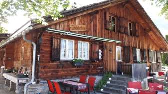 Ischbodenhütte im Sommer