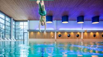 Sprung vom Sprungbrett